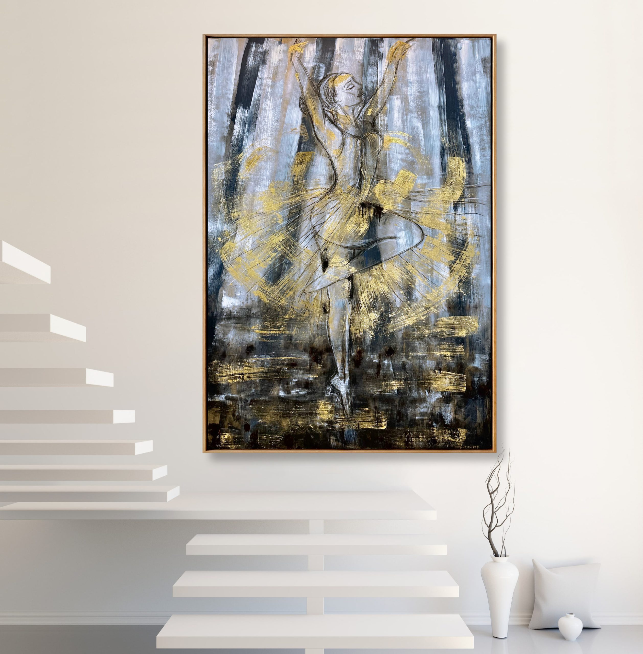 Ballerina De Lumiere Abstract Deborah Lang Lumiere Art 6