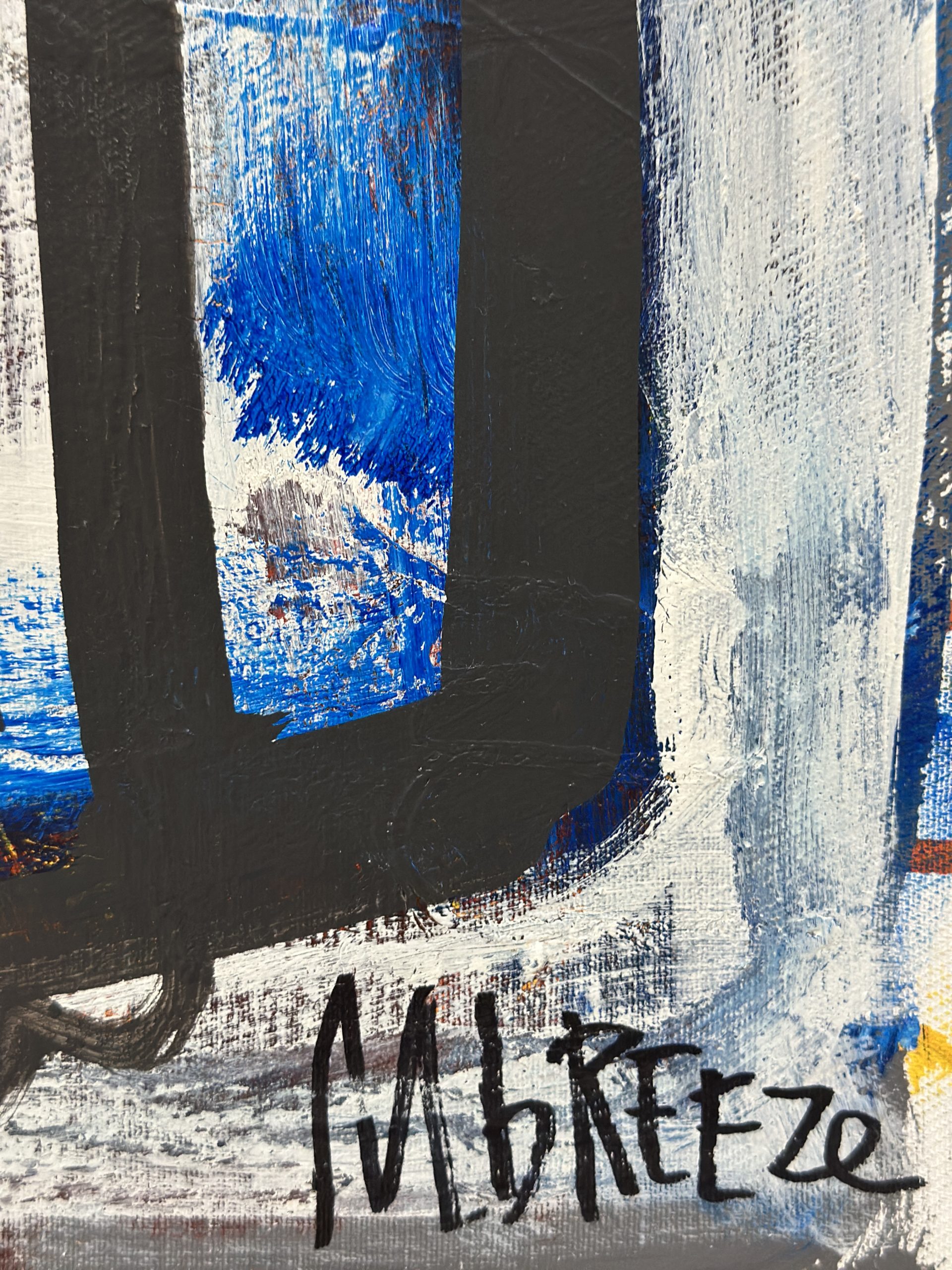 Martin Breeze My Other Igloo Signed