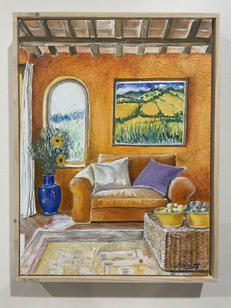 Orange Siesta in the Sunlight