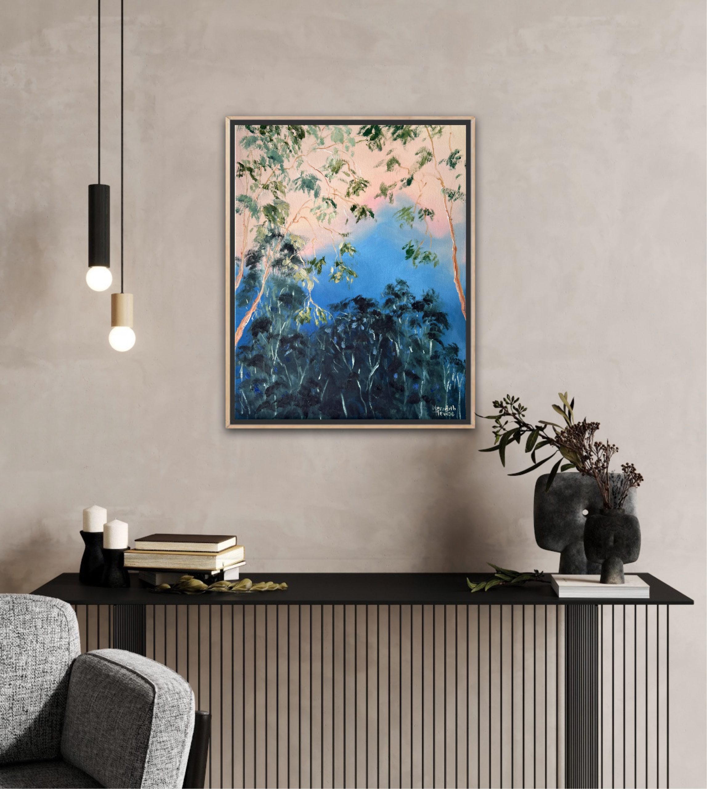 Illumination Timbertops Wall View By Meredith Howse