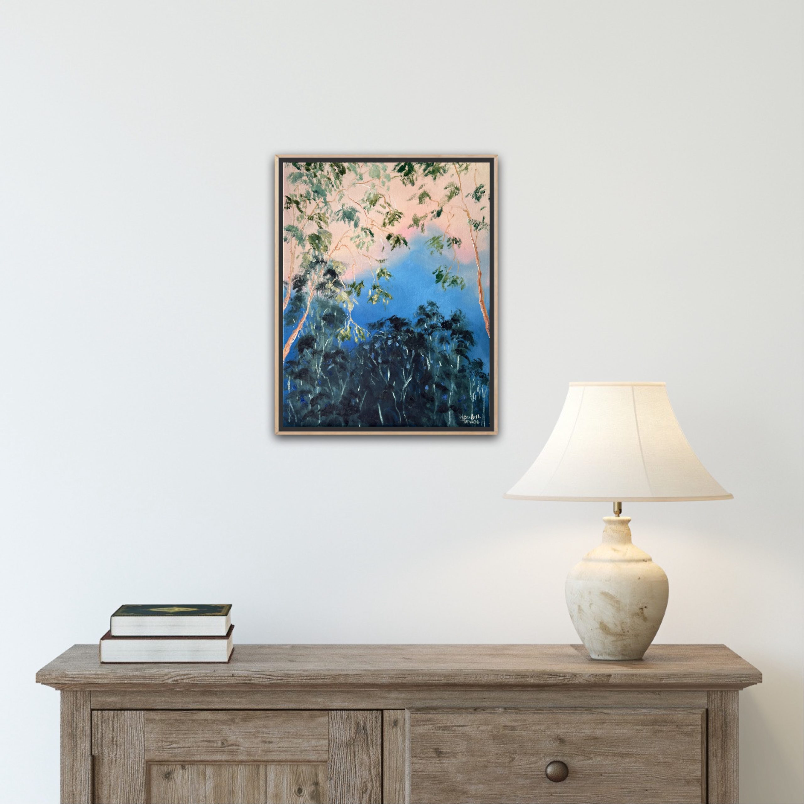 Illumination Timbertops Wall View By M Howse