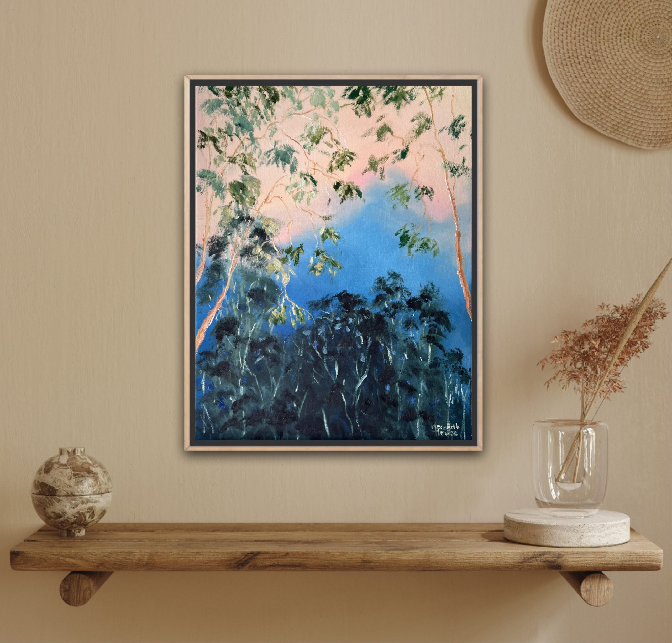 Illumination Timbertops Wall View By Meredith Howse