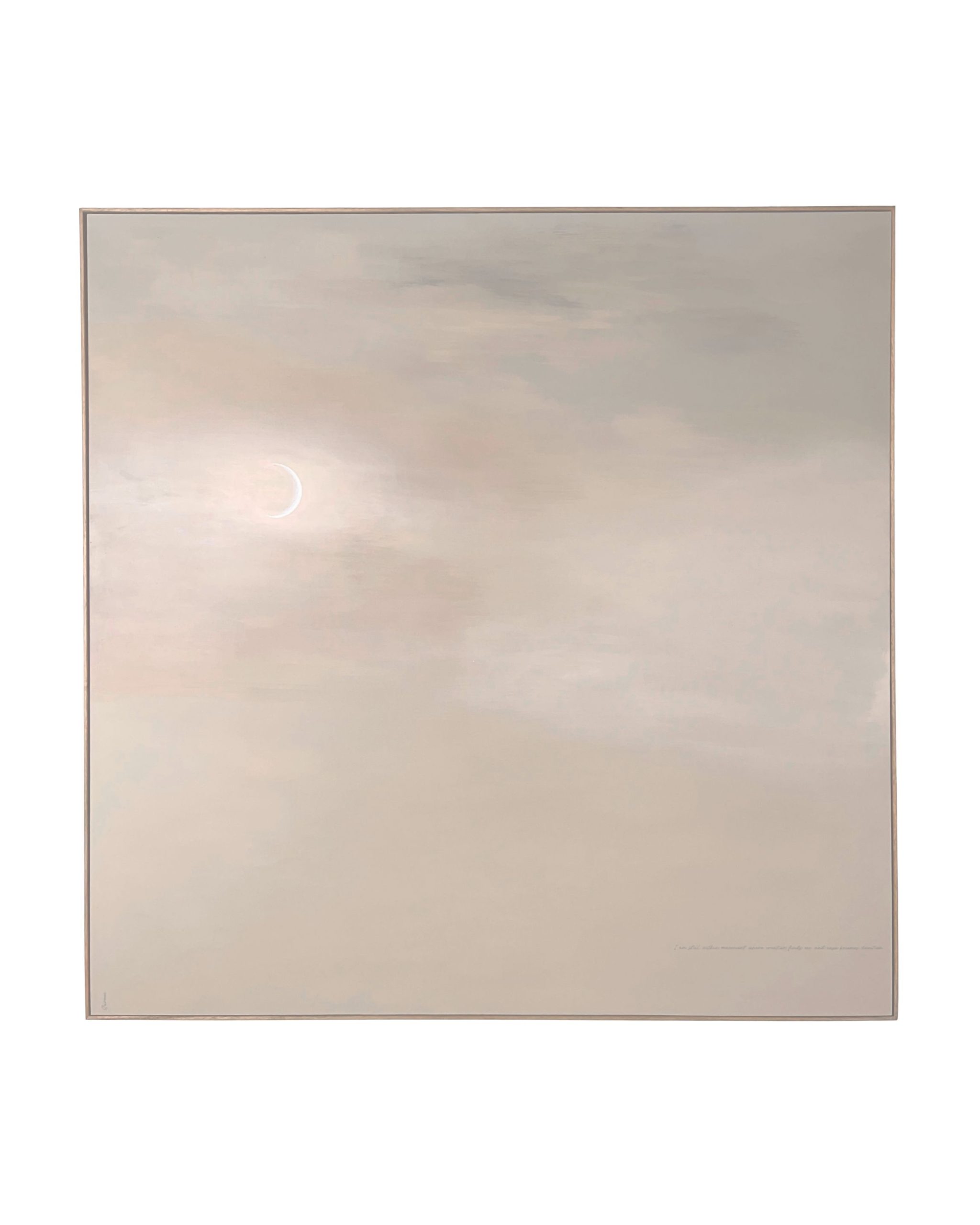 Alignment Sureen Gouws Art Moonscape Minimalist Abstract Art Painting 1