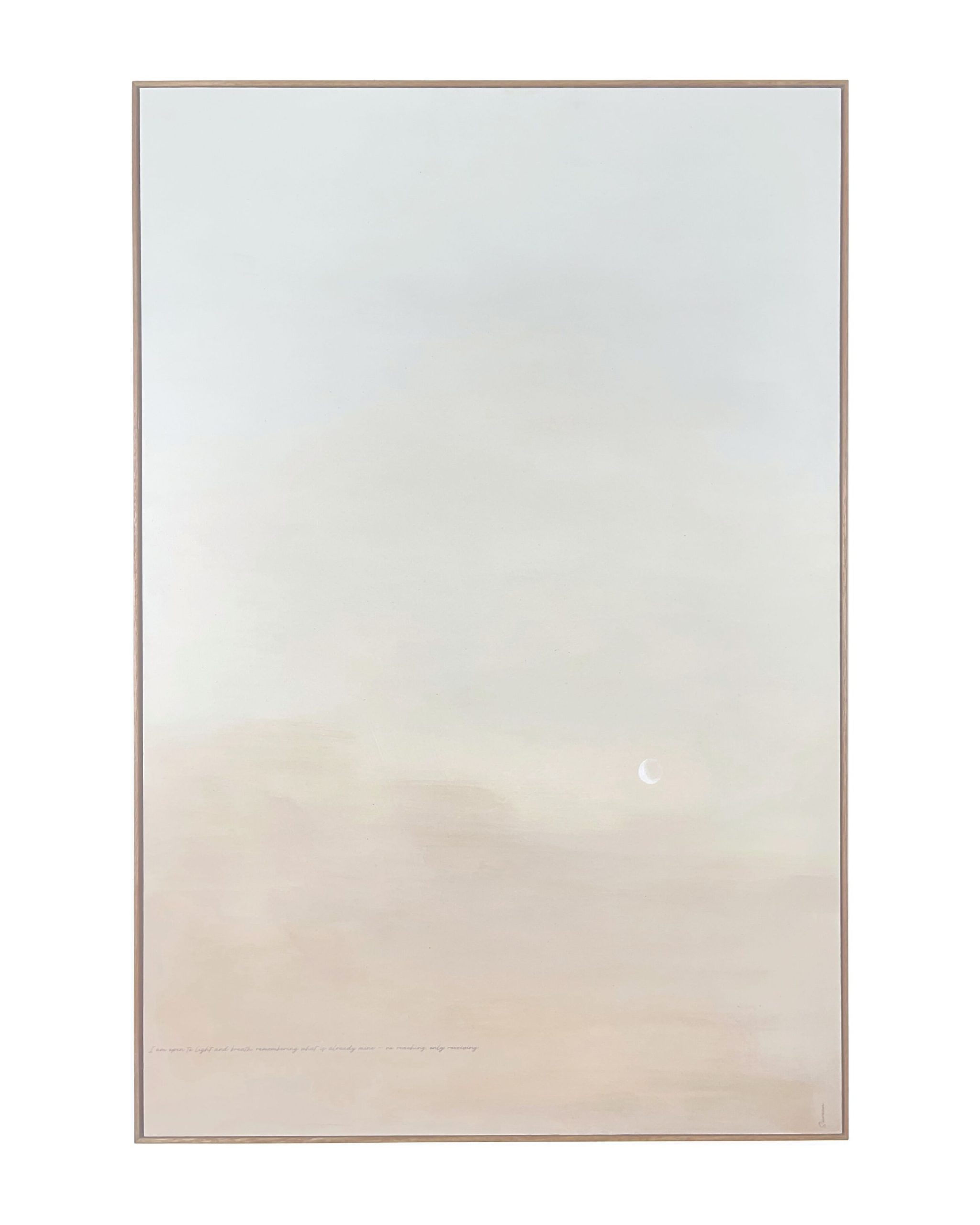 Openness Sureen Gouws Art Moonscape Minimalist Abstract Art Painting Product