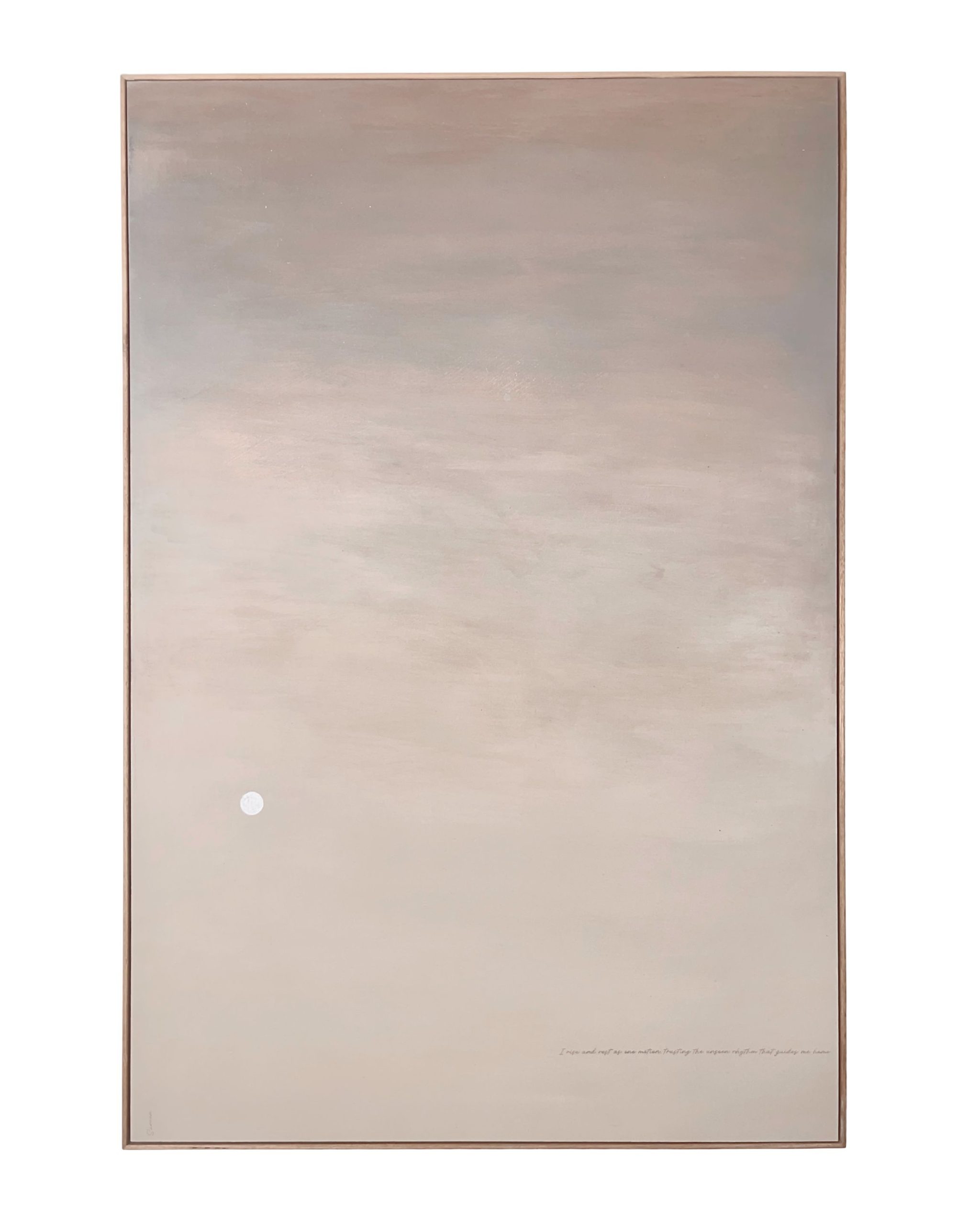 Becoming Sureen Gouws Art Moonscape Minimalist Abstract Art Painting 1