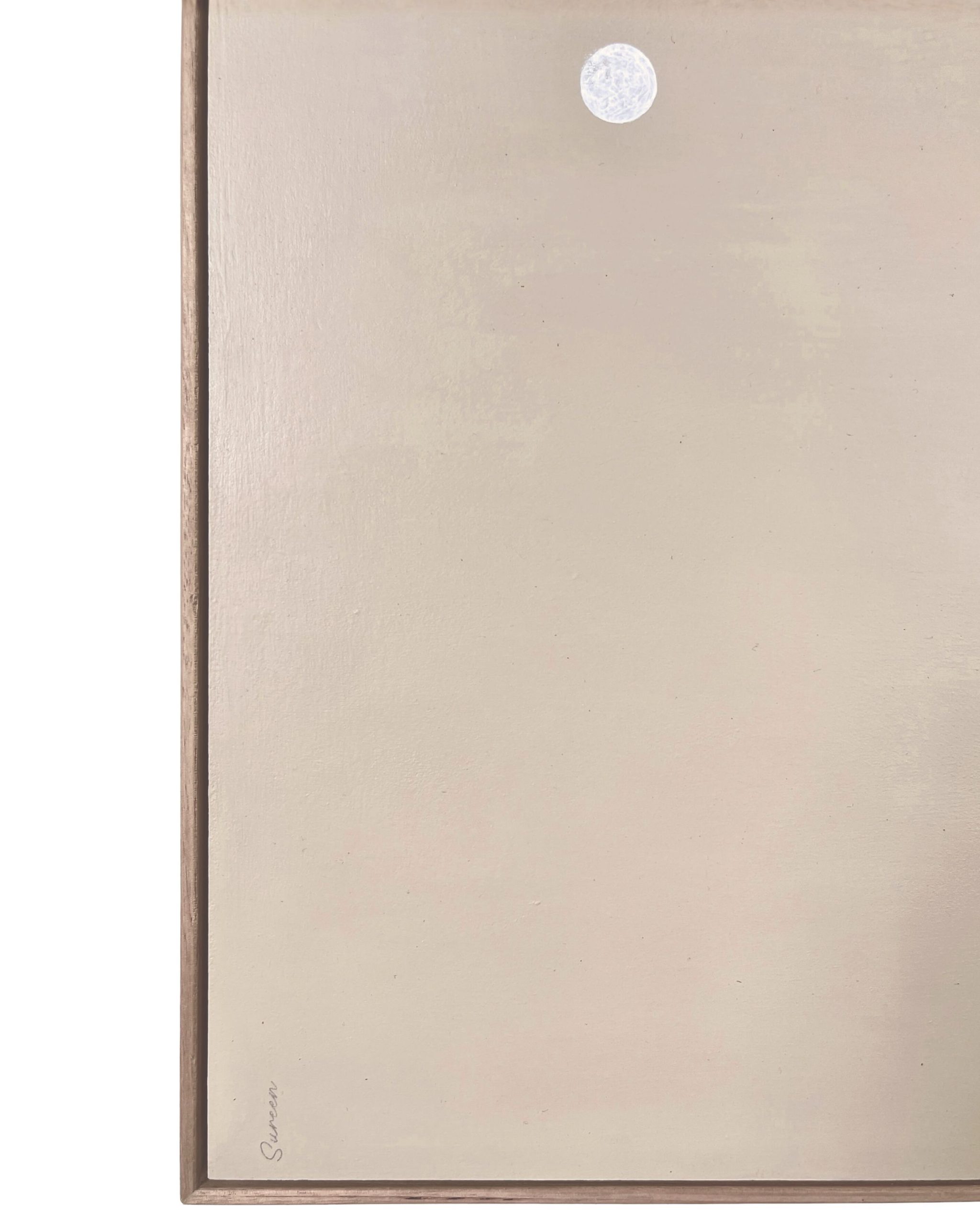 Becoming Sureen Gouws Art Moonscape Minimalist Abstract Art Painting 2