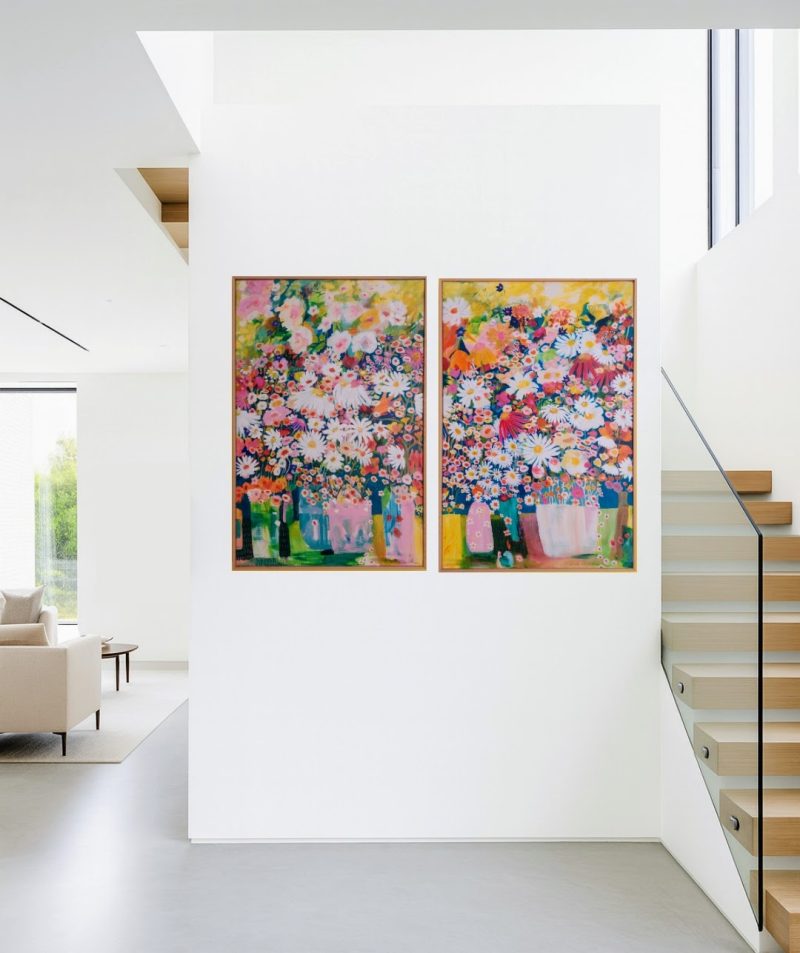 Abundant Life I and II Diptych