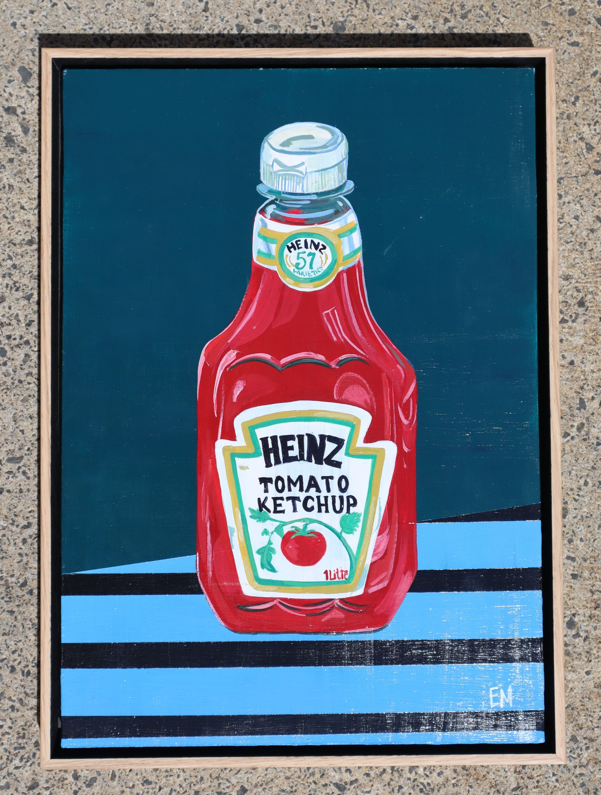 Ketchup Elisha Mcguckin Framed 2 Min