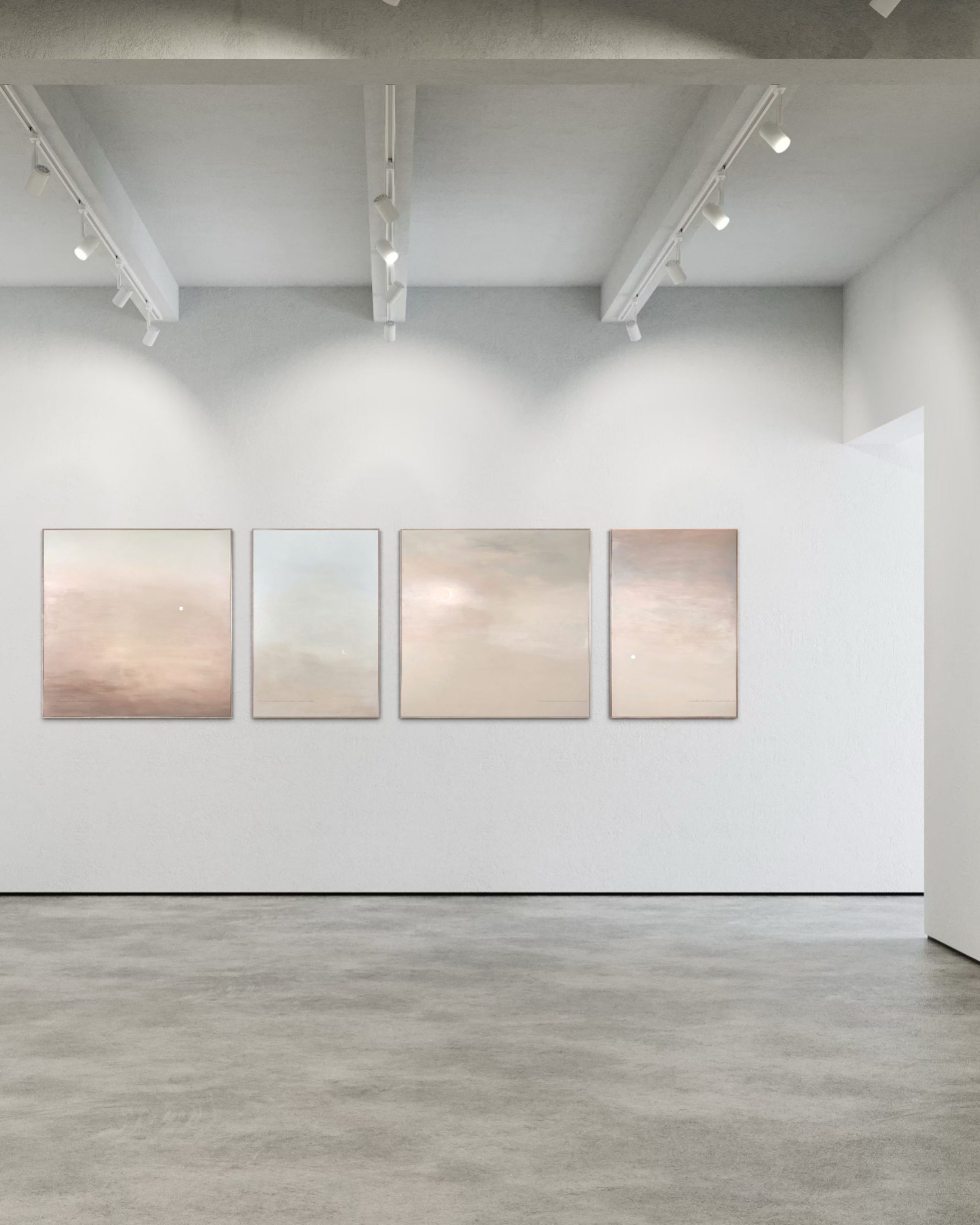 Home, Openness, Alignment, Becoming Sureen Gouws Art Moonscape Gradient Collection Minimalist Abstract Art Painting Interior Design 4 Copy