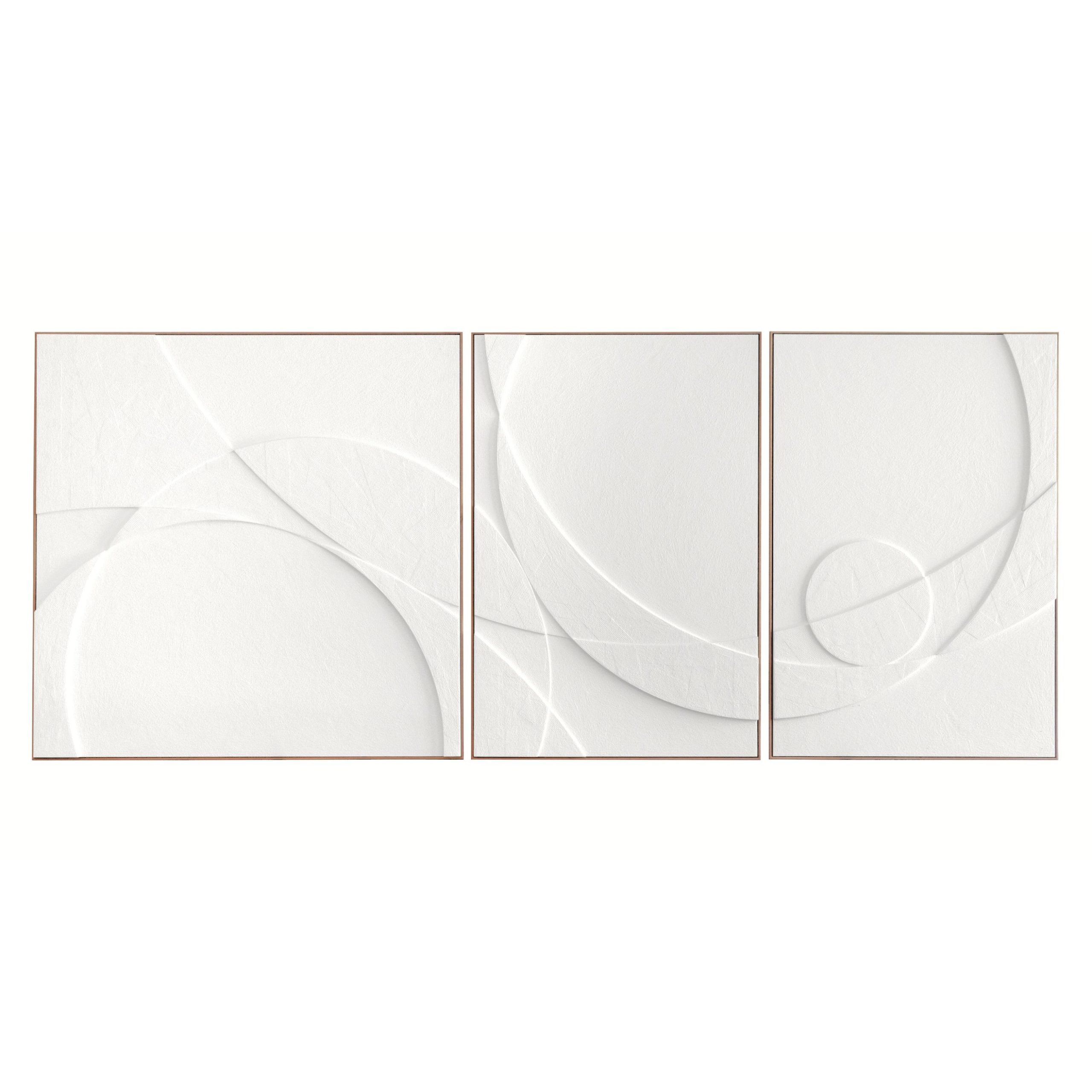 Dusk And Dawn Ltd Edition Sureen Gouws Art Wall Sculpture Minimalistic Texture Natural White (10)