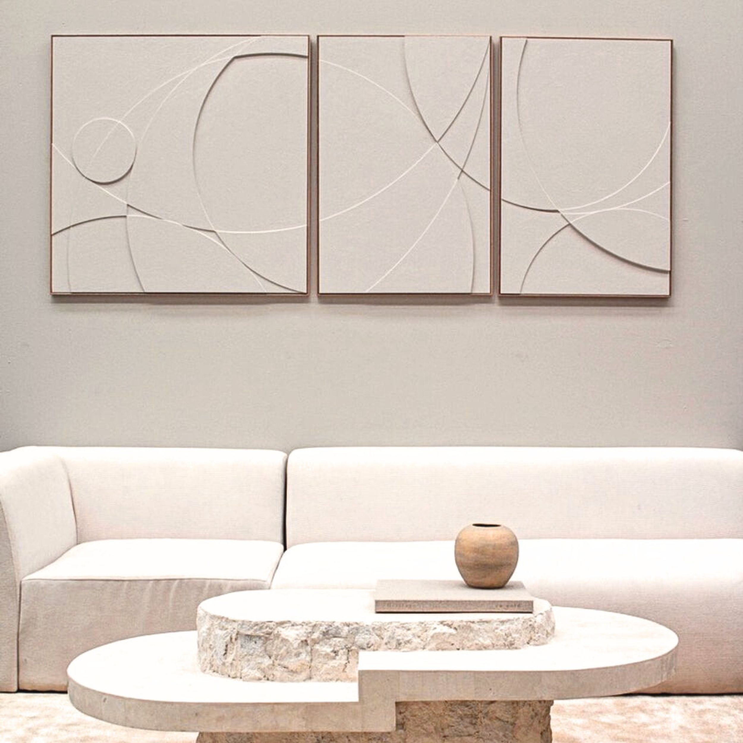 Springtide Sureen Gouws Art Engold Interior Showroom Melbourne Wall Sculpture Relief