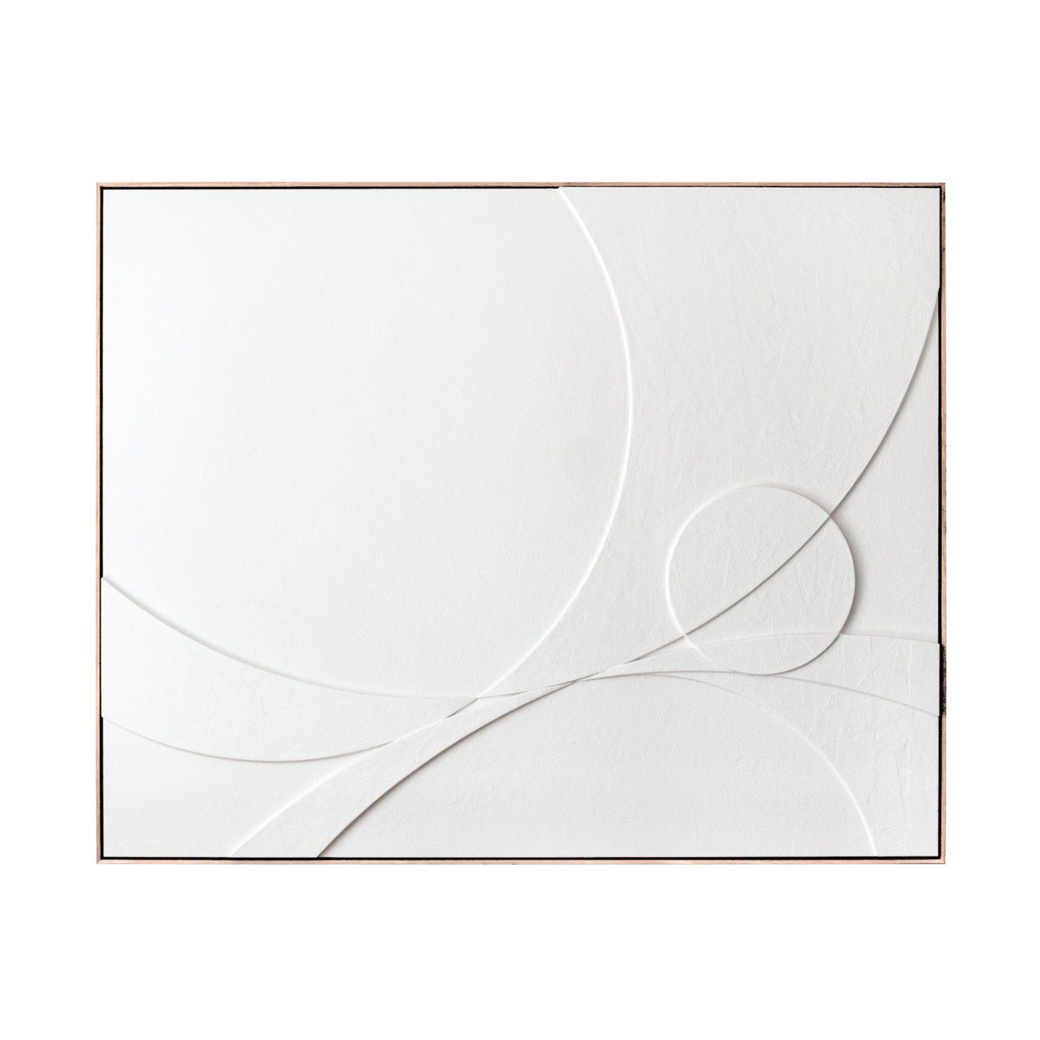 Twilight Ltd Edition Sureen Gouws Art Wall Sculpture Minimalistic Texture Natural White B