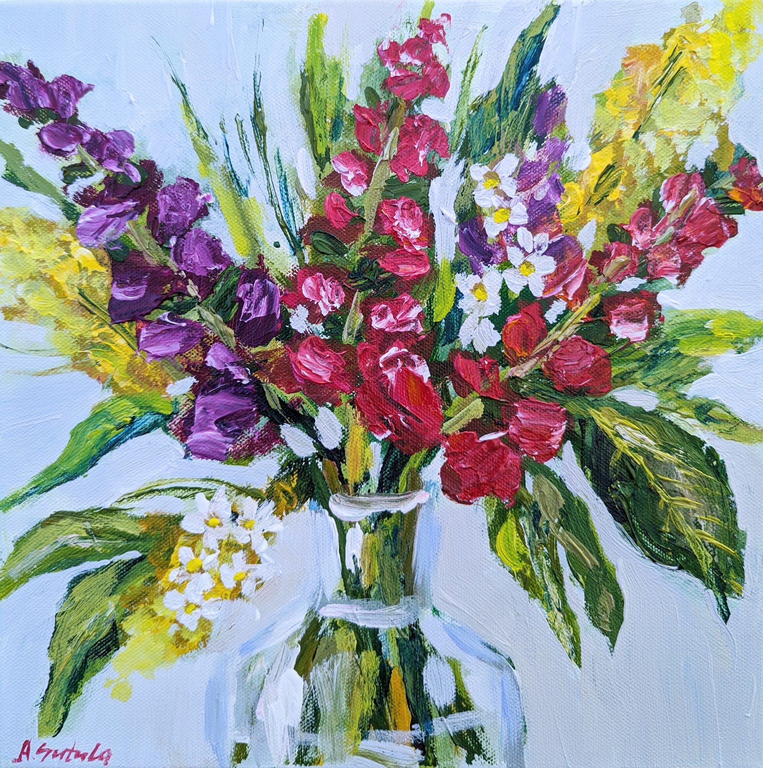 Blooming Snapdragons