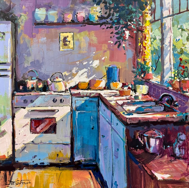Interior – Blue Jug in the Kitchen