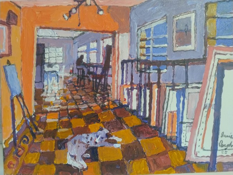 Inside Out at Redcliffe with Dog