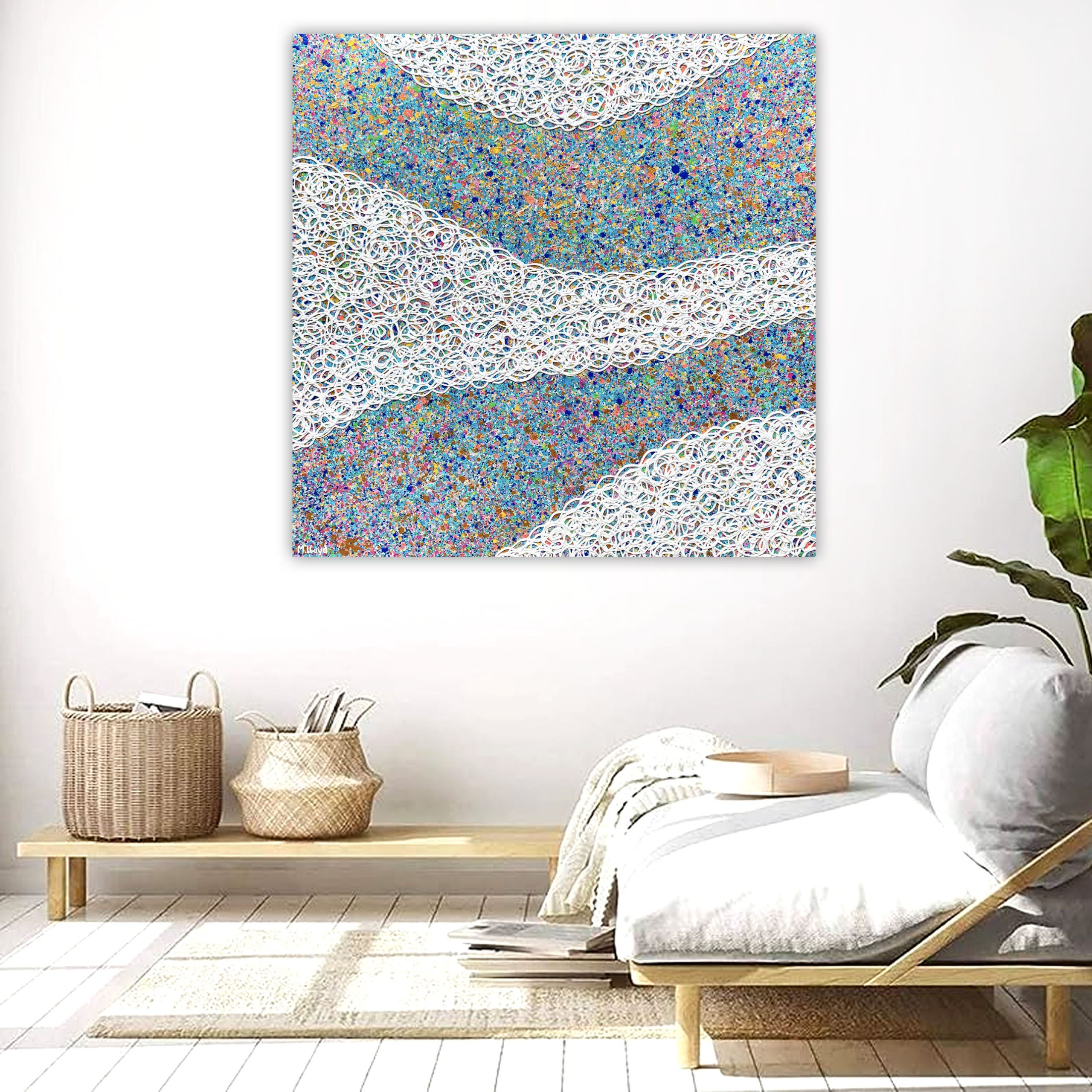 Lounge 1 Beach Swirls Abbstract Miranda Lloyd Artist 2026