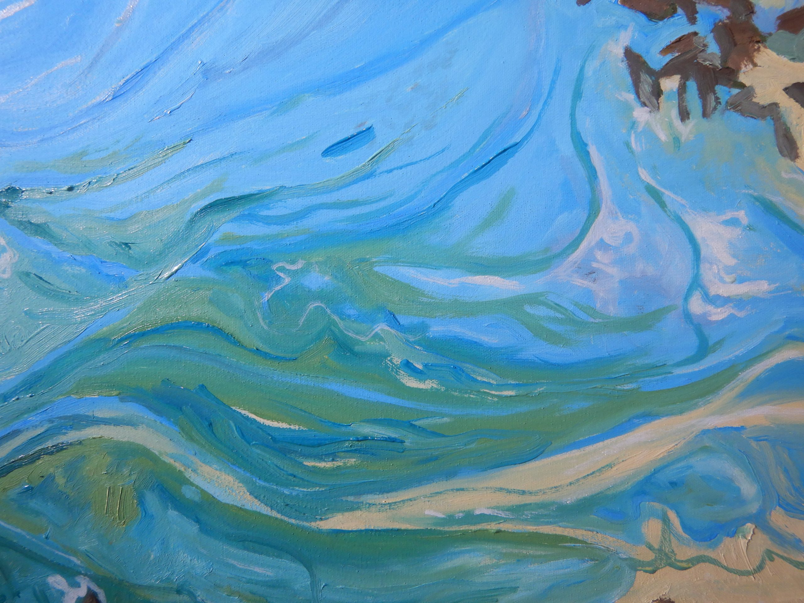 Daniel Allam Before Yabarra Support 3 2025 Oil On Canvas 750x180cm Courtesy Of Artist