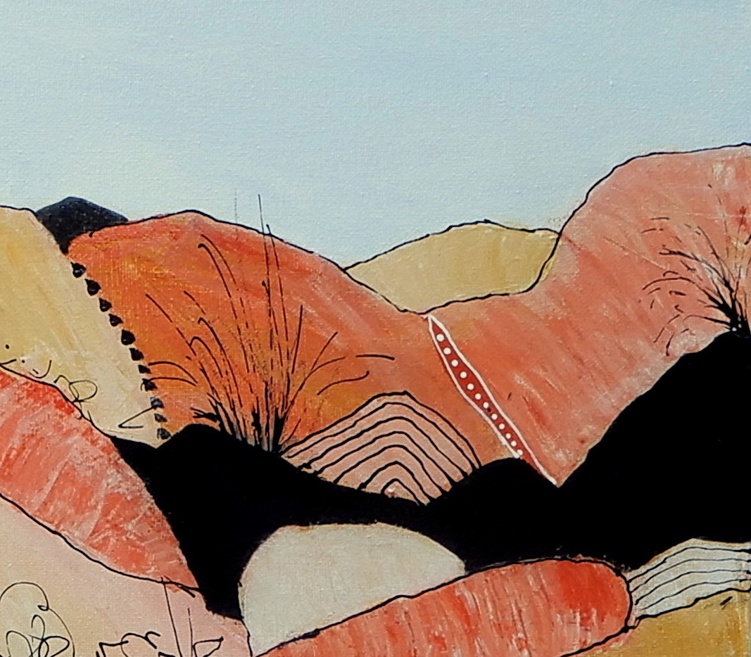 Doodie Herman Sight Lines Abstract 002