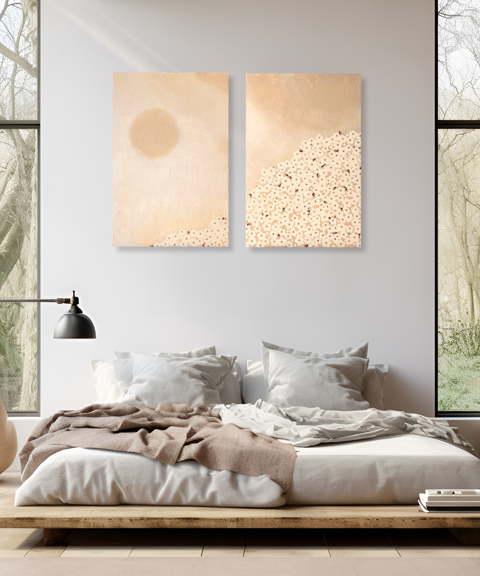 Min Ray Minimalist Quiet Bloom Moon Admiration 1 Insitu2a