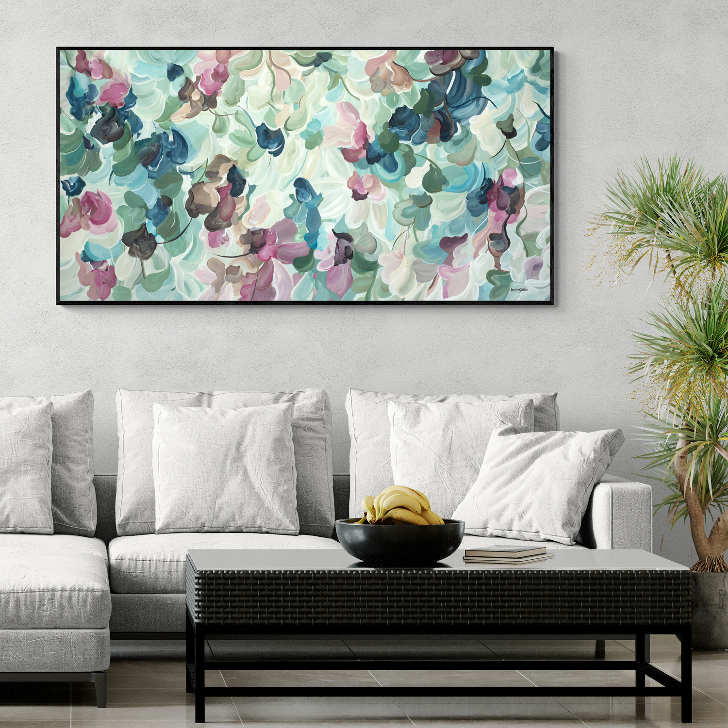 Dreaming Bloom Interior Room Original Art