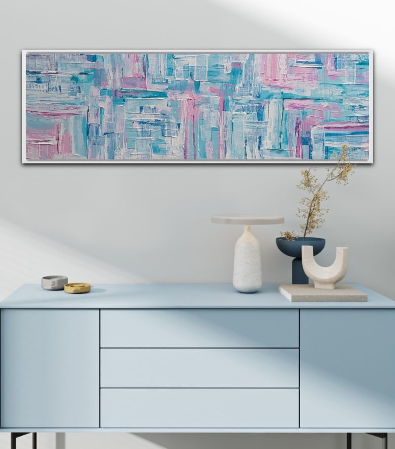 Fragments of Calm…Modern Textured Abstract