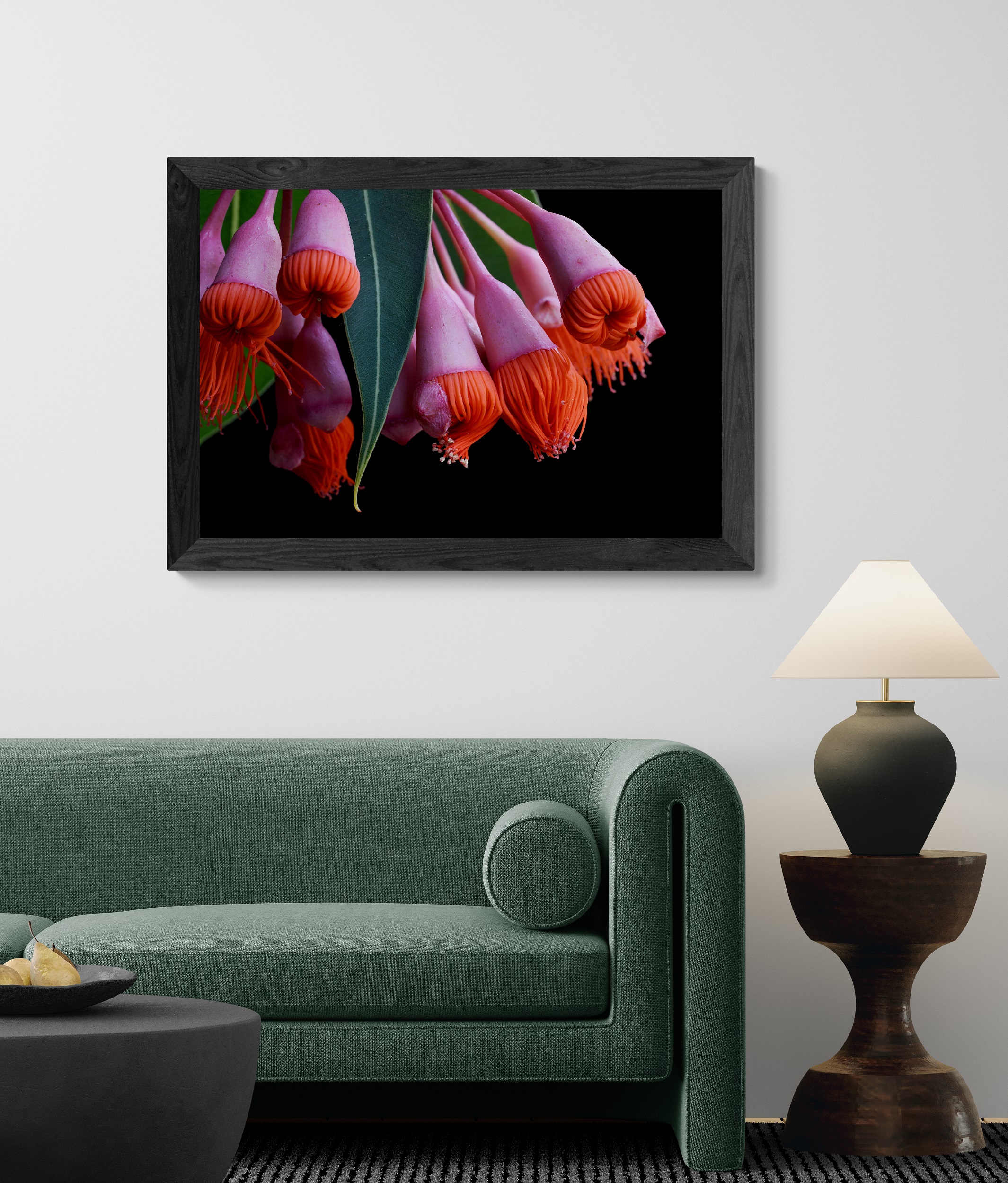 Modern Living Room With An Organic Coffee Table (28)