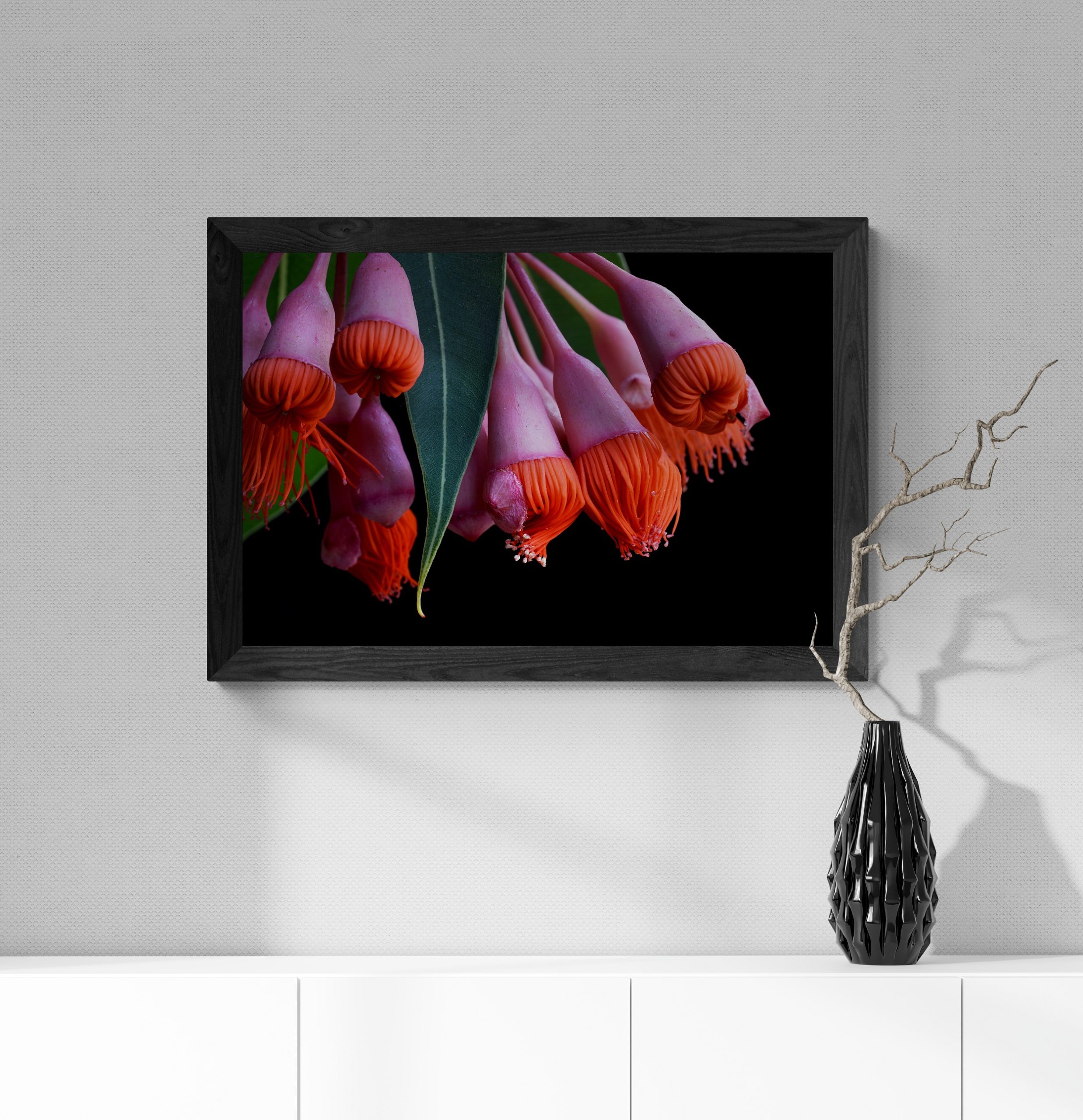 Ornaments Sitting On White Cabinet (32)