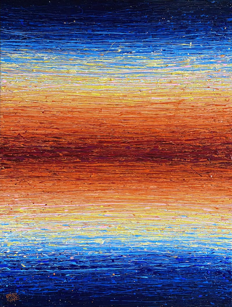 Mirage In Red And Blue