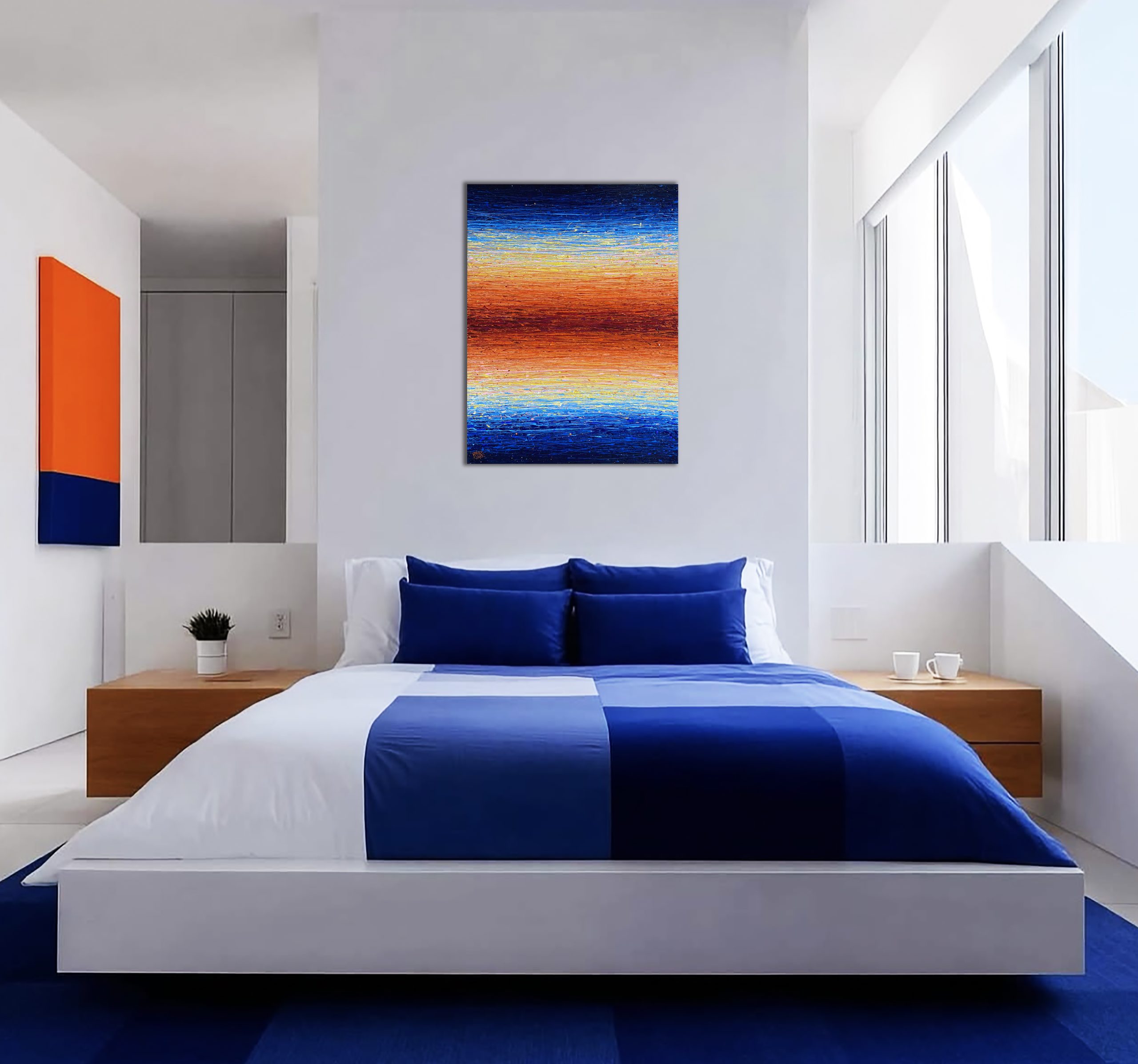 Mirage In Red And Blue Mock Lr