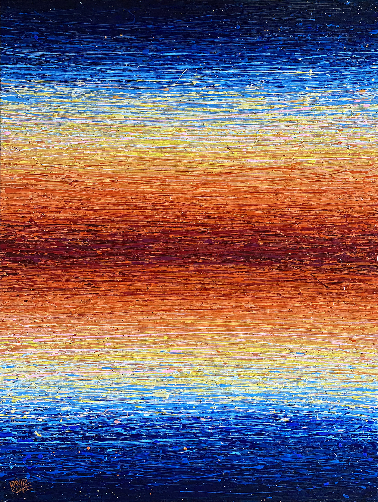 Mirage In Red And Blue Lr