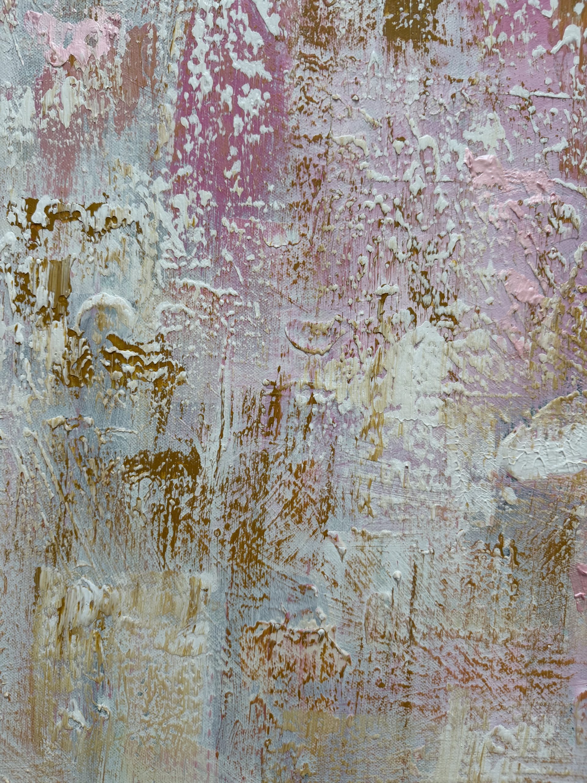 Close Up Pink And Brown Alanah Jarvis Art