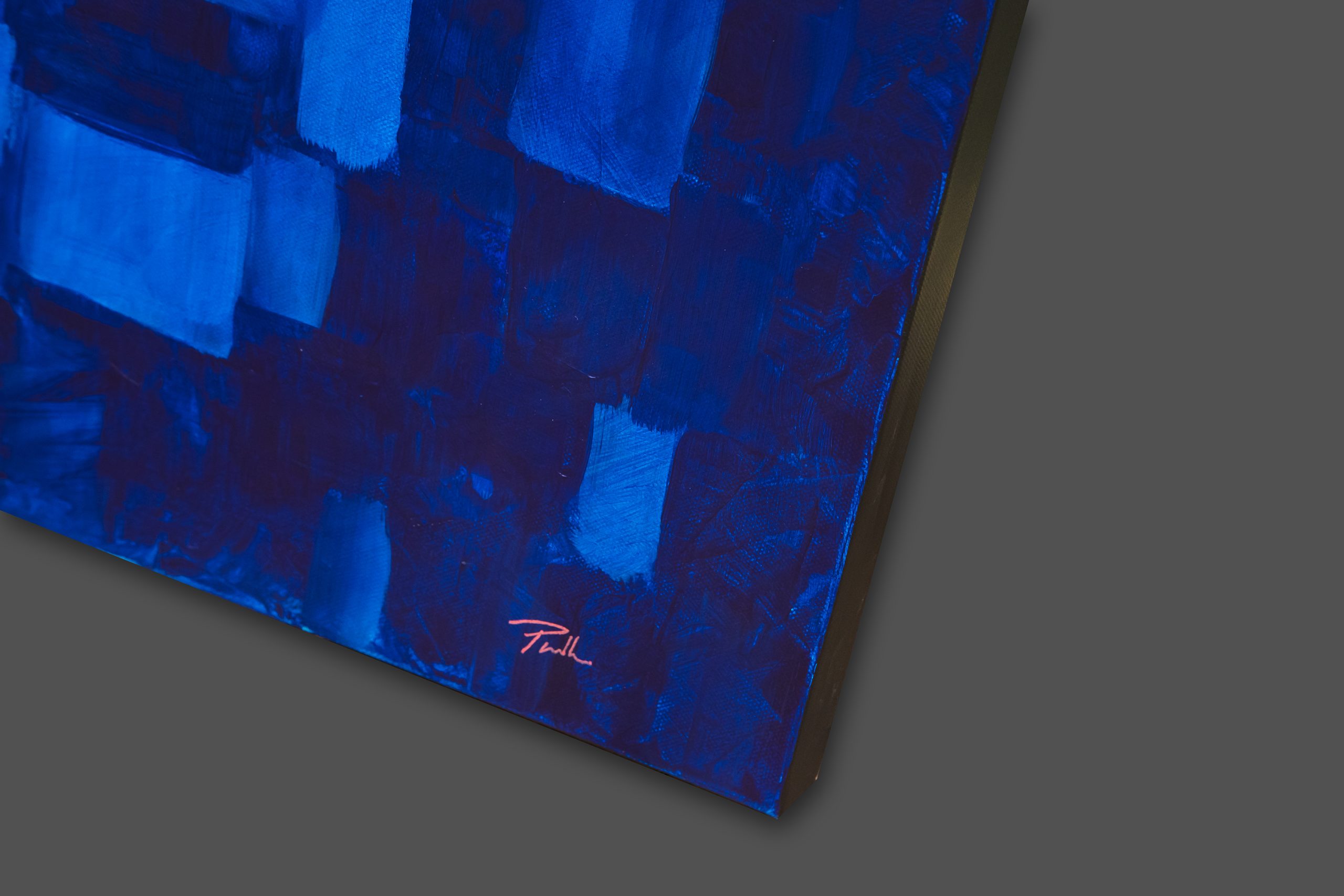 Blue Crush Signature Bruce Peebles Artist