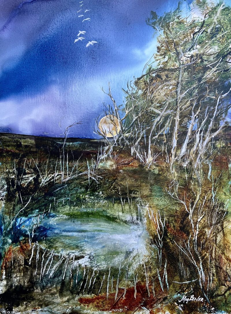 And the Moon Low Down