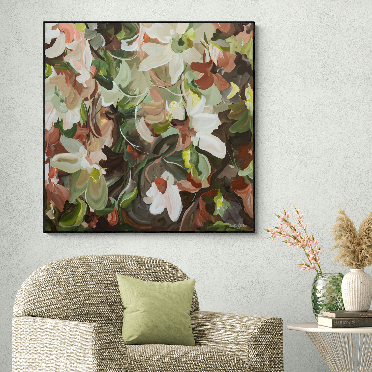 Warm Memories Original Art Room 2