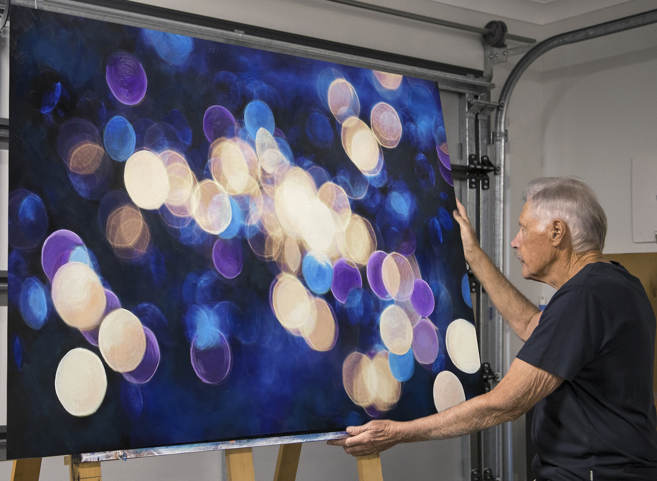 Light Drifting Instudio Bruce Peebles Artist