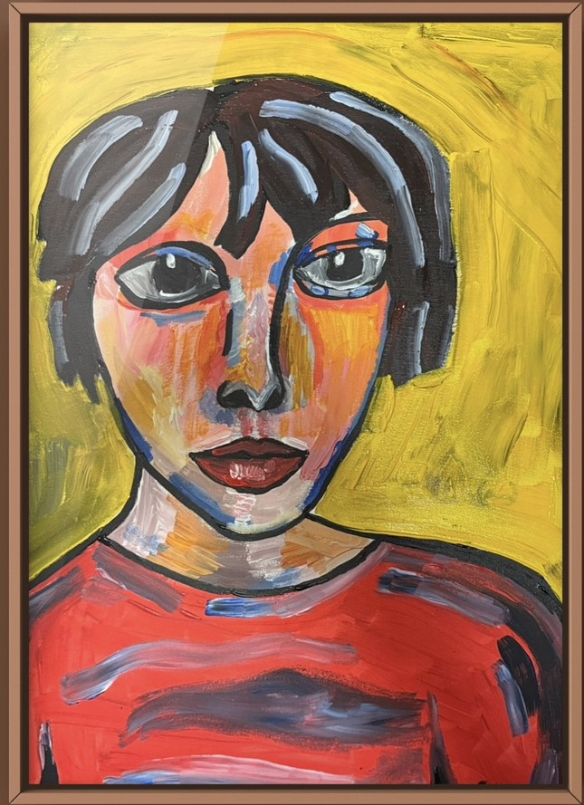 Portraitofagirlframed