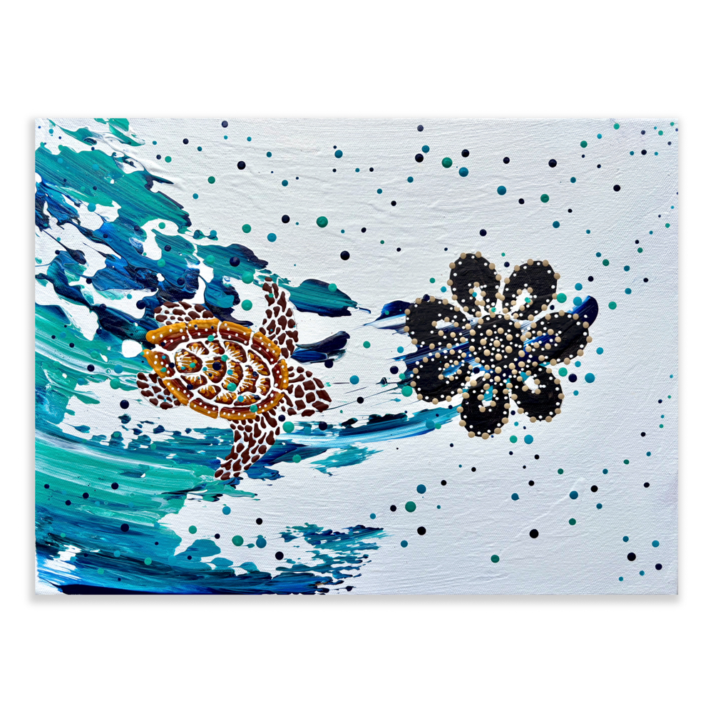 Turtle Increase Song Cycle Aboriginal Art Anthony Walker Milbi Designs 31x41 Jan 2026 2 Thumbnail