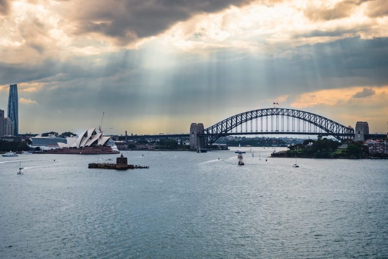 Sydney Harbour Bridge (Sun Rays)