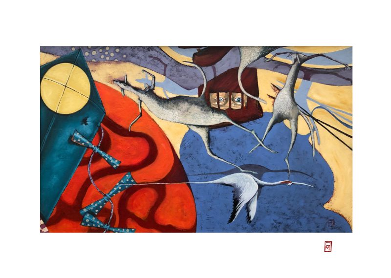 The Tin Kite 1927- A2 Print