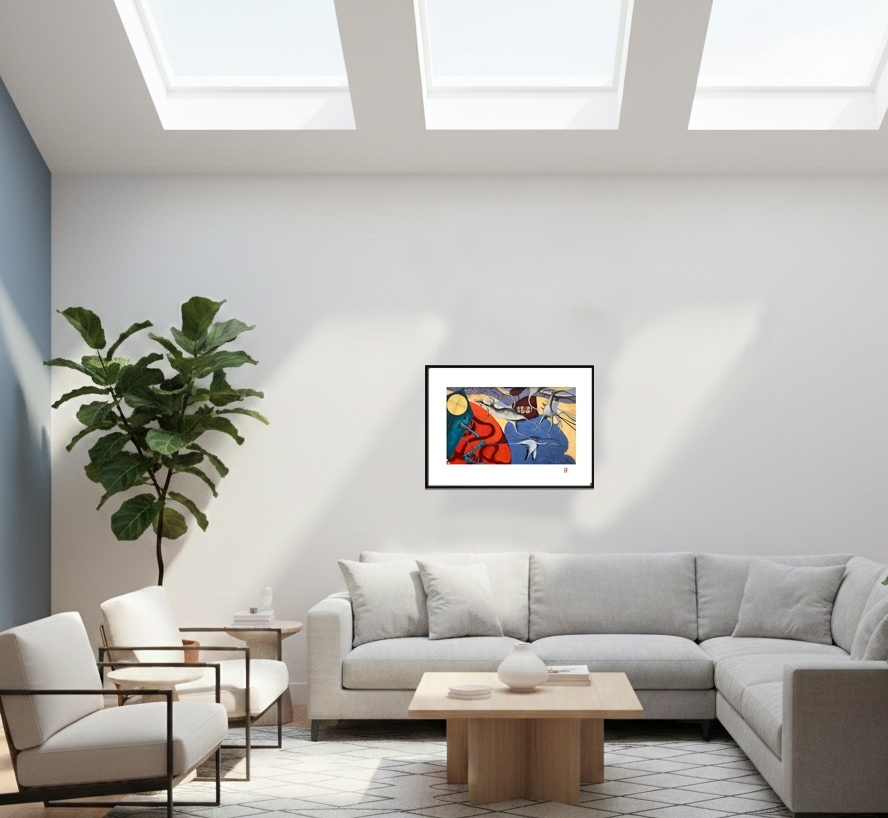 The Tin Kite In A Lounge Room A2