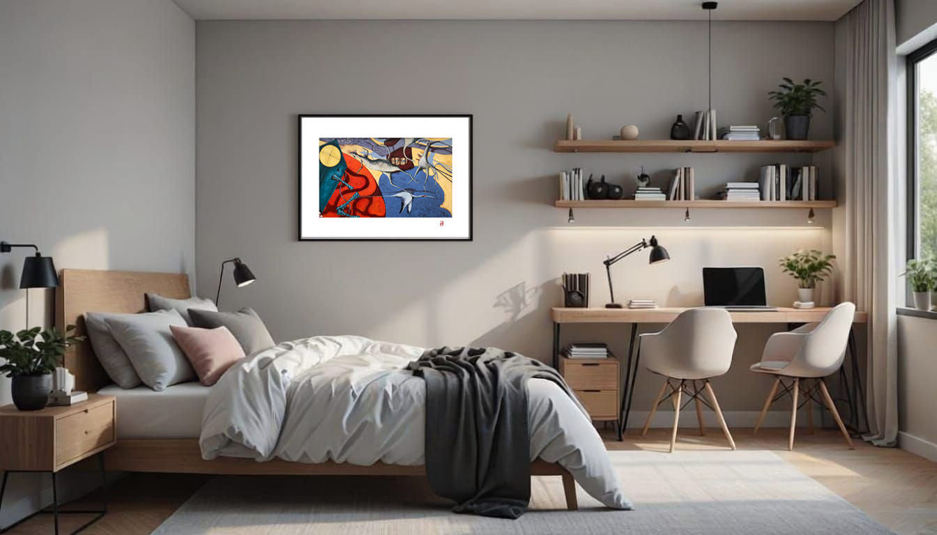 The Tin Kite In Bedroom A2