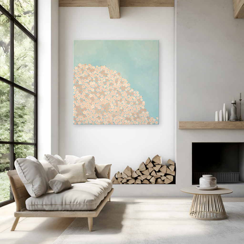 Min Ray Quiet Bloom Seaglass Drift Minimalist Insitu 3