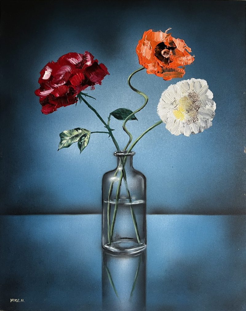 Three Flower Abstract