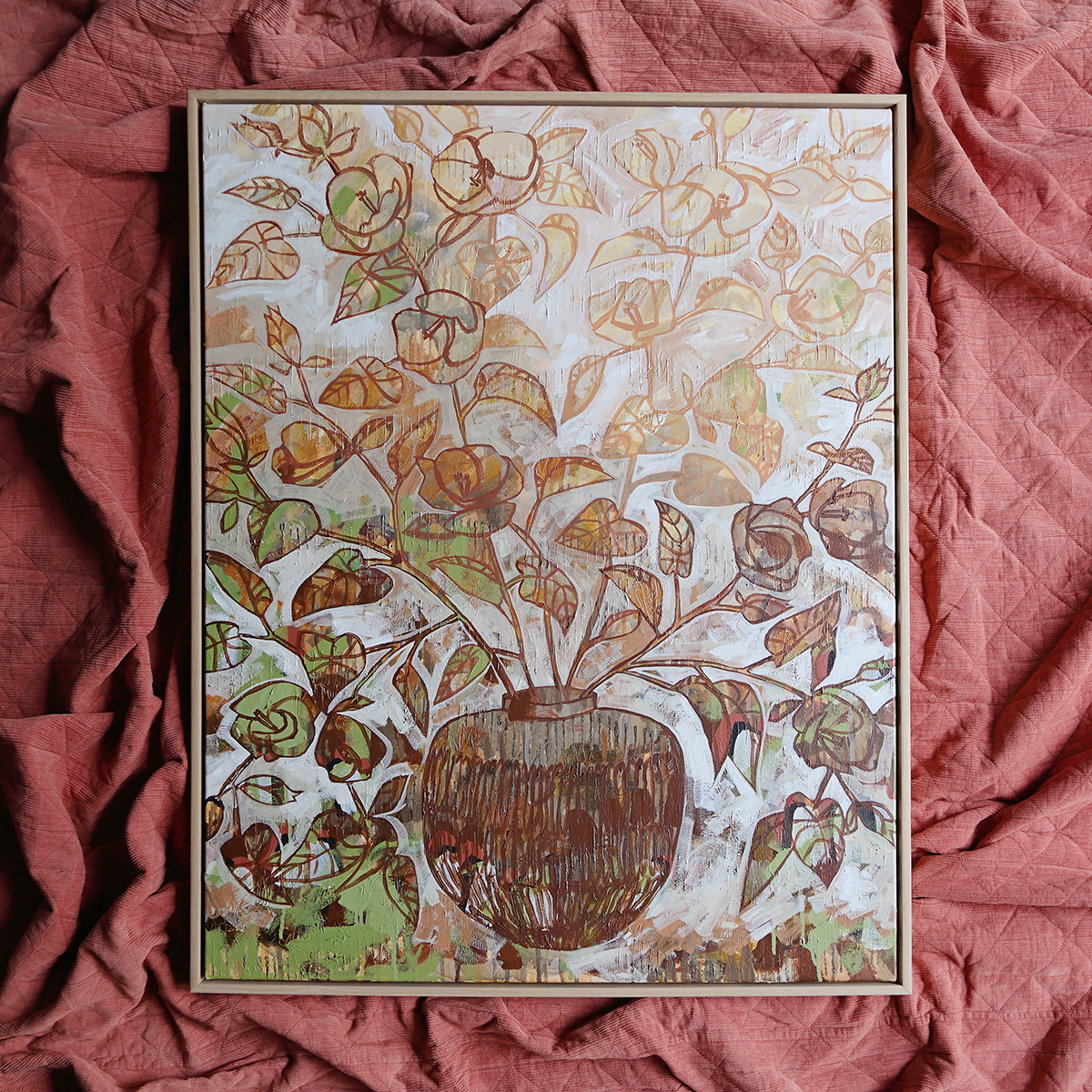 Lr 017 Coastal Hibiscus Still Iii Smith And Brooks Made In Brisbane Giclee Prints Australia Art