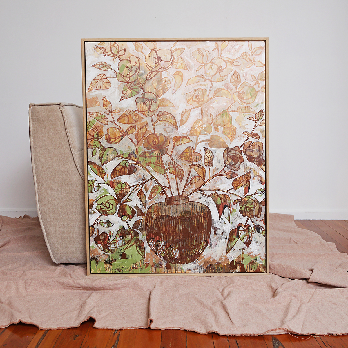 Lr 075 Coastal Hibiscus Still Iii Smith And Brooks Made In Brisbane Giclee Prints Australia Art