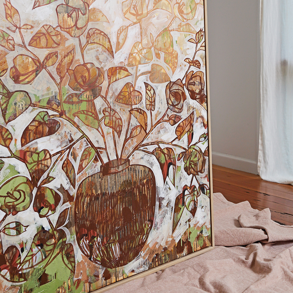 Lr 082 Coastal Hibiscus Still Iii Smith And Brooks Made In Brisbane Giclee Prints Australia Art