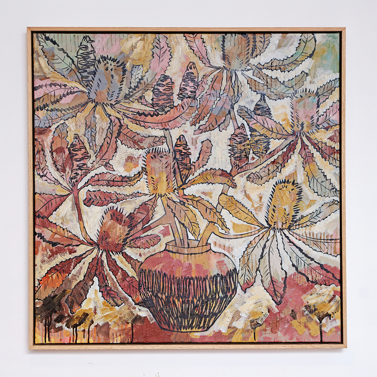 Lr 003 Banksia Robur Still I Smith & Brooks Brisbane Artists Fine Art Prints Australian