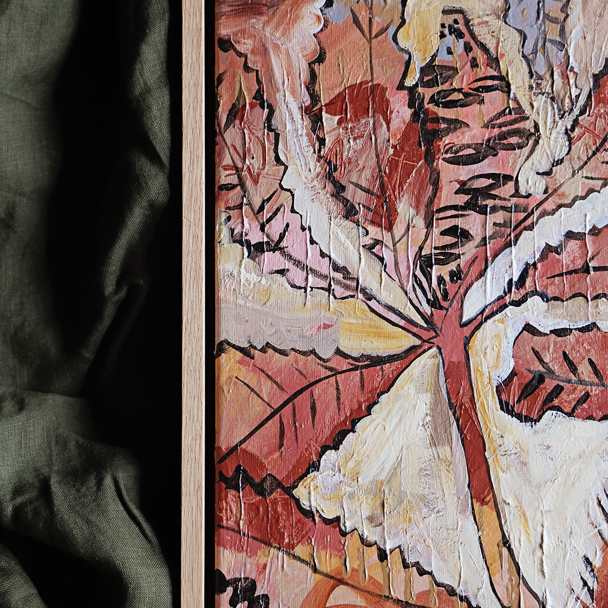 Lr 033 Banksia Robur Still I Smith & Brooks Brisbane Artists Fine Art Prints Australian