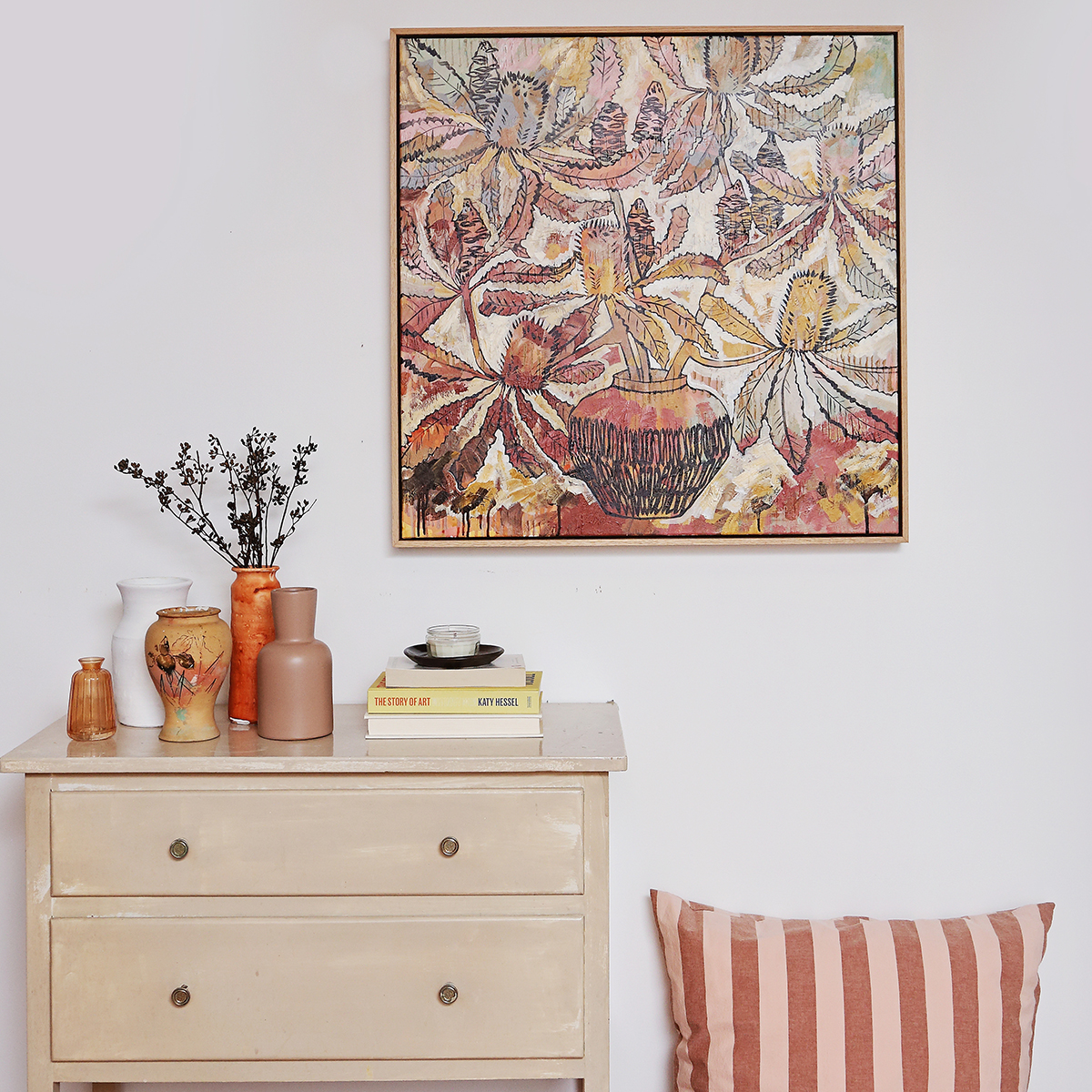 Lr 045 Banksia Robur Still I Smith & Brooks Brisbane Artists Fine Art Prints Australian