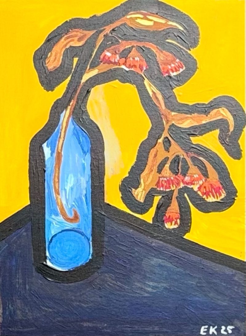 Still Life with Single Australian Flower